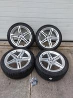 Audi S-Line winterwielen set 18inch. A4, A5., Ophalen, 18 inch, Banden en Velgen, Winterbanden
