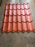 Dakpanplaten, Zo goed als nieuw, 15 m² of meer, Metaal, Rood