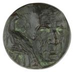 PENNING 1961 André Bartels : Herdenking Pablo Picasso º, Postzegels en Munten, Penningen en Medailles, Verzenden, Brons, Nederland