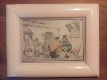 Anton Pieck Schilderijtje beschikbaar voor biedingen