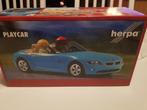 Herpa BMW Z4 geel + 2 Playmobil poppetjes Ovp, Hobby en Vrije tijd, Modelauto's | 1:18, Ophalen of Verzenden, Zo goed als nieuw