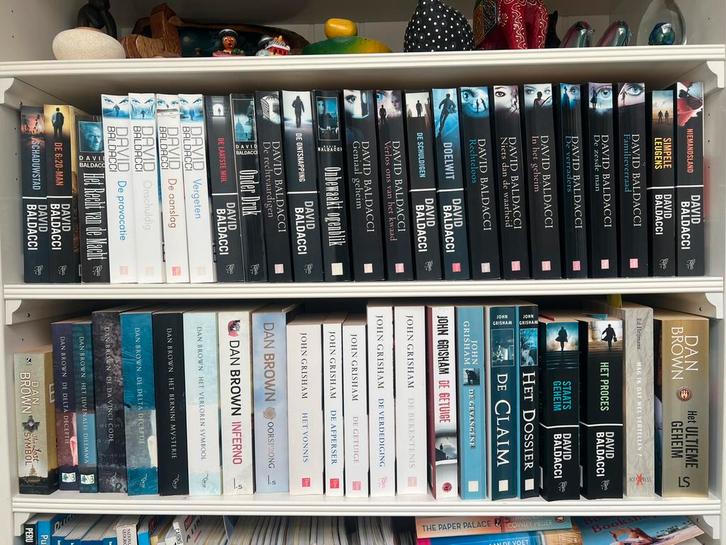 David Baldacci 25 boeken, Boeken, Thrillers, Zo goed als nieuw, Ophalen