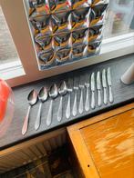 Vintage PAKO META Hamerslag Bestekset, Huis en Inrichting, Ophalen of Verzenden, Zo goed als nieuw, Rvs of Chroom, Bestekset