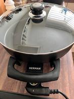 Herman elektrische pan, Huis en Inrichting, Keuken | Potten en Pannen, Zo goed als nieuw, Ophalen, Kookpan of Snelkookpan