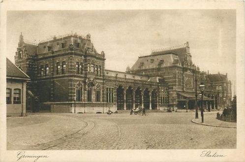 (701-116-009) Groningen Station, Verzamelen, Ansichtkaarten | Nederland, Groningen, Verzenden