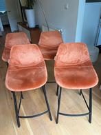 Dutchbone barkrukken met gratis tafel, Huis en Inrichting, Barkrukken, 4 krukken, Ophalen, Zo goed als nieuw, 60 tot 90 cm