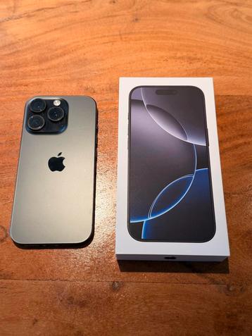iPhone 16 Pro - Zwart Titanium - 256GB beschikbaar voor biedingen