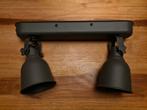 Ikea hektar plafondspot 2 spots, Huis en Inrichting, Lampen | Spots, Ophalen of Verzenden, Zo goed als nieuw, Metaal of Aluminium