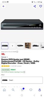 Denver DVD speler, Audio, Tv en Foto, Dvd-spelers, Overige merken, Dvd-speler, Gebruikt, Ophalen