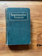 Farmacotherapeutisch vademecum 1925, Ophalen of Verzenden, Beta, Gelezen, HBO