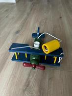 Houten vliegtuig om op te hangen, Ophalen, Gebruikt