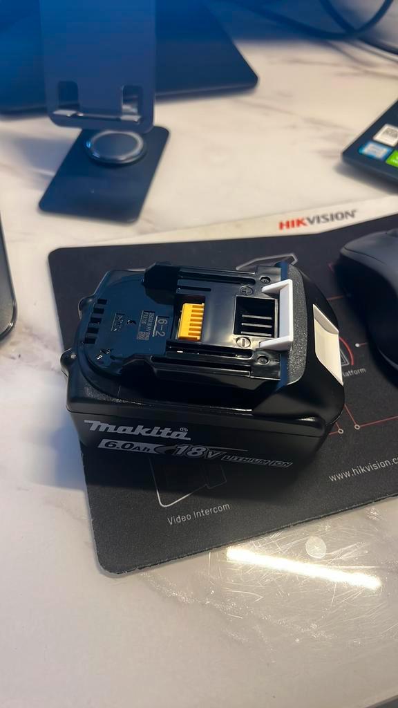 Makita 18V 6.0Ah Lithium-Ion accu X2, Audio, Tv en Foto, Accu's en Batterijen, Nieuw, Oplaadbaar, Ophalen