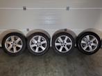 winter set banden alu velgen vw 5x100 vredestein 195 55 15, Gebruikt, 15 inch, Banden en Velgen, Personenwagen