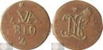 Nederlands-Indië - Java - Duit 1810 Lodewijk Napoleon, Overige waardes, Ophalen of Verzenden, Vóór koninkrijk, Losse munt