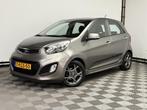 Kia Picanto 1.0 CVVT ISG Design Edition 5-drs Led Airco Navi, Auto's, Kia, Te koop, Zilver of Grijs, Benzine, Hatchback