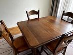 eikel tafel met stoelen, Ophalen, Gebruikt, Binnen