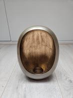 Egg windlicht / waxinelichthouder goud nieuw, Overige materialen, Overige kleuren, Nieuw, Ophalen of Verzenden