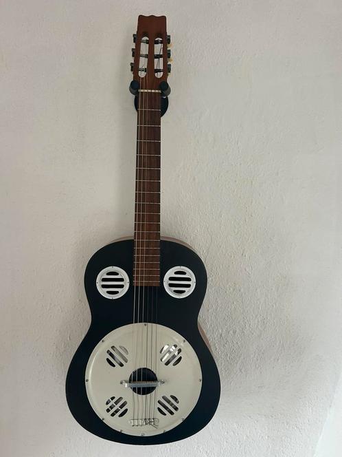 Del Vecchio Dinamico custom made nylon resonator, Muziek en Instrumenten, Snaarinstrumenten | Gitaren | Akoestisch, Zo goed als nieuw