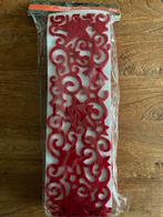 Rode vilten tafelloper kerst, Ophalen of Verzenden, Nieuw, Binnen