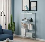 Metalen witte stellingkast, Ophalen of Verzenden, Zo goed als nieuw