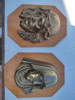 Jezus en Maria muurbeeldjes, Ophalen of Verzenden