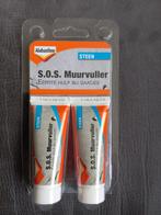 Alabastine SOS Muurvuller Steen * 2 tubes * Nieuw, Doe-het-zelf en Verbouw, Nieuw, Overige typen, Ophalen of Verzenden