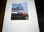VW Golf Variant [ 6 / 1997 40 pag. ], Verzenden, Zo goed als nieuw, Volkswagen