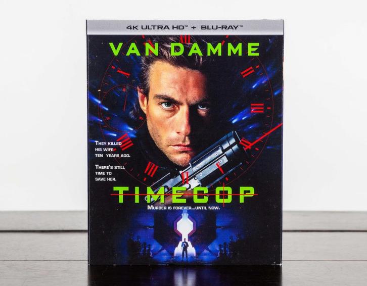 Timecop 4K UHD + Blu-Ray (US Import) Scream Factory, Cd's en Dvd's, Blu-ray, Nieuw in verpakking, Actie, Ophalen of Verzenden