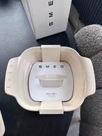 Smeg set ovenschaal en taartvorm creme beige, Ophalen of Verzenden, Nieuw