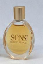Parfum miniatuur Sensi van Armani 5 ml eau de parfum, Verzamelen, Parfumverzamelingen, Verzenden, Nieuw, Miniatuur, Gevuld