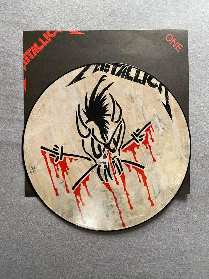 Metallica One 12” Vinyl, Cd's en Dvd's, Vinyl | Hardrock en Metal, Zo goed als nieuw, Ophalen of Verzenden