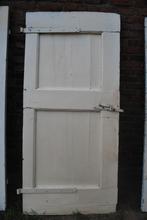 Oude houten deur, Doe-het-zelf en Verbouw, Deuren en Horren, 80 tot 100 cm, Minder dan 200 cm, Gebruikt, Hout