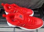 NIEUW Fila disrupter mt 41 limited rood met zwart editie, Ophalen, Nieuw, Rood, Sneakers of Gympen