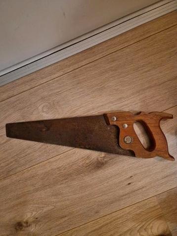 Henry Disston handzaag paneelzaag antiek mooi! beschikbaar voor biedingen