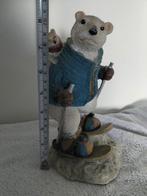 IJsberen Beeld - met Jong, Verzamelen, Beelden en Beeldjes, Ophalen of Verzenden, Gebruikt, Dier