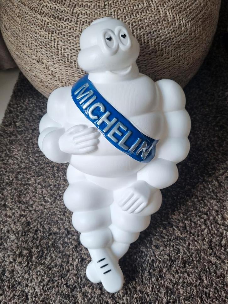 Michelin poppen met blauwe band incl. LED en steunen, Verzamelen, Merken en Reclamevoorwerpen, Nieuw, Ophalen of Verzenden