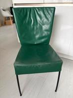Mooie groene Spica eetkamerstoel., Huis en Inrichting, Stoelen, Ophalen, Gebruikt, Overige kleuren, Leer