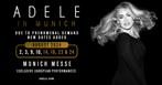 Adele in Munchen | 16 augustus | 4 tickets (vak D5), Augustus, Drie personen of meer