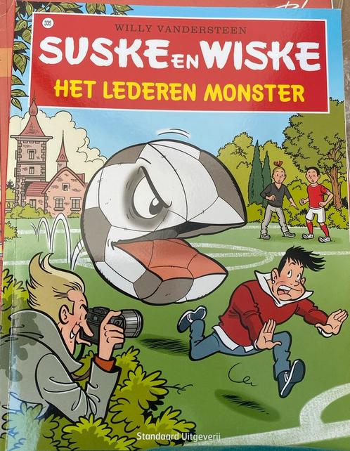 335 suske en wiske - Het lederen monster, Boeken, Stripboeken, Zo goed als nieuw, Eén stripboek, Ophalen of Verzenden