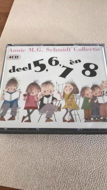 Annie m.g. Schmidt collectie deel 5 t/m 8 cd beschikbaar voor biedingen