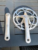 Crankstel, Fietsen en Brommers, Fietsonderdelen, Crankstel of Pedalen, Gebruikt, Campagnolo, Racefiets