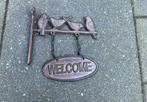Gietijzeren Welcome/Goodbye bord (prijs per stuk), Antiek en Kunst, Ophalen