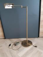 Staande uitschuifbare leeslamp met dimmer (brons of messing), 100 tot 150 cm, Gebruikt, Ophalen