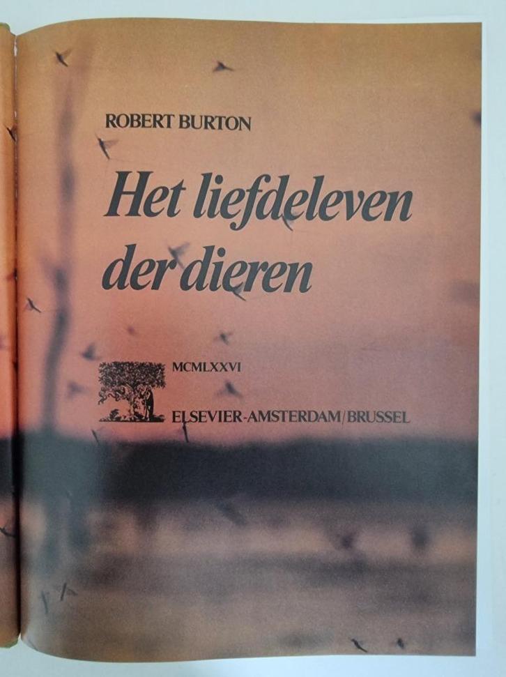 Het liefdeleven der dieren, Boeken, Dieren en Huisdieren, Gelezen, Overige diersoorten, Ophalen of Verzenden