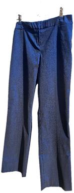 Prachtige broek - blauw glimmend uit de UK (maat 40), Maat 38/40 (M), Nieuw, Lang, Verzenden