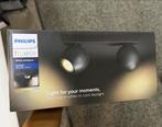 Philips Hue Buckram 2-spots, Metaal of Aluminium, Nieuw, Ophalen of Verzenden, Led
