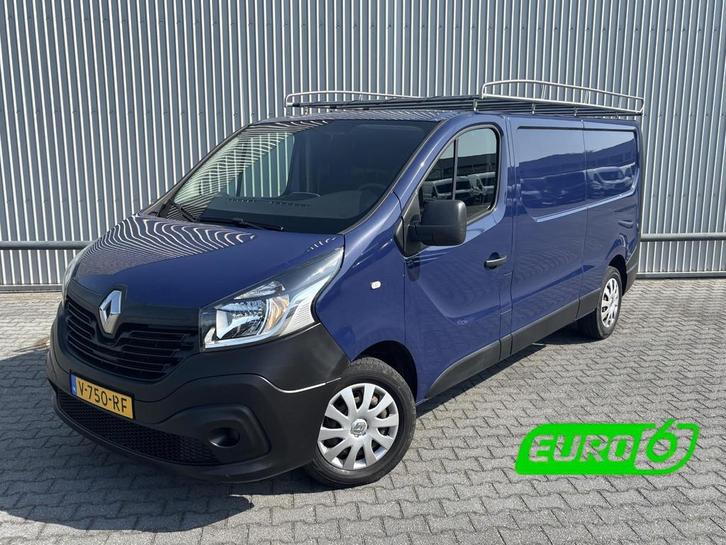 Renault Trafic 1.6 dCi T29 L2H1*NAVI*CRUISE*A/C*HAAK*3PERS*I, Auto's, Bestelauto's, Bedrijf, Te koop, ABS, Airconditioning, Alarm
