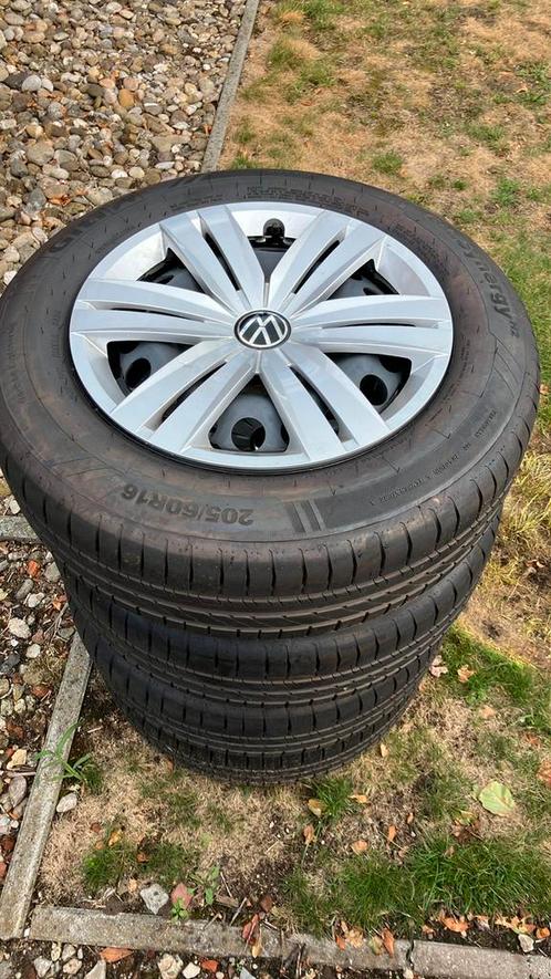 16 inch set voor nieiw type VW Caddy, Auto-onderdelen, Banden en Velgen, Banden en Velgen, Zomerbanden, 16 inch, 205 mm, Bestelwagen