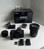 (Niet vaak gebruikt) Canon EOS R + RF 24-105mm F/4, Canon, Ophalen of Verzenden, Zo goed als nieuw
