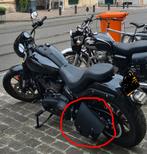 Harley-Davidson Leren zadeltas- ZGAN, Motoren, Accessoires | Koffers en Tassen, Ophalen, Zo goed als nieuw